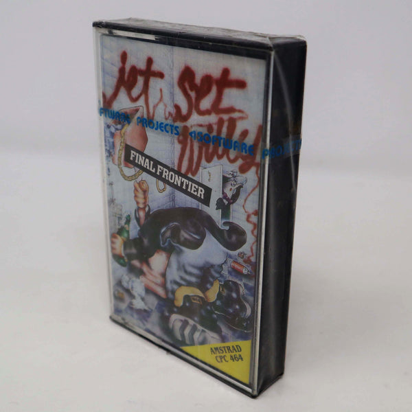 Vintage 1984 80s Amstrad CPC 464 Jet Set Willy The Final Frontier Cassette Tape Video Game Sealed Rare