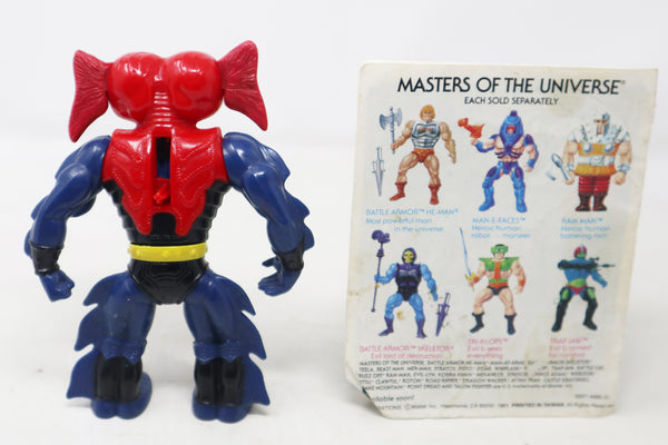 Vintage 1984 80s He-Man MOTU Masters Of The Universe Original Series Mantenna Action Figure + Mini Comic Retro