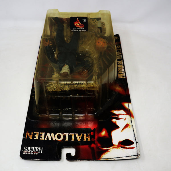 Vintage 1999 90s Movie Maniacs Series 2 Halloween Michael Myers Horror Figure Carded MOC Rare
