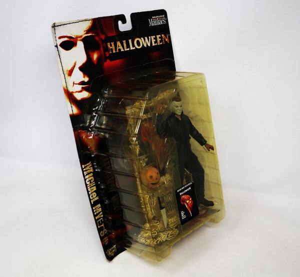 Vintage 1999 90s Movie Maniacs Series 2 Halloween Michael Myers Horror Figure Carded MOC Rare