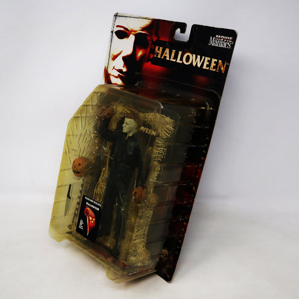 Vintage 1999 90s Movie Maniacs Series 2 Halloween Michael Myers Horror Figure Carded MOC Rare