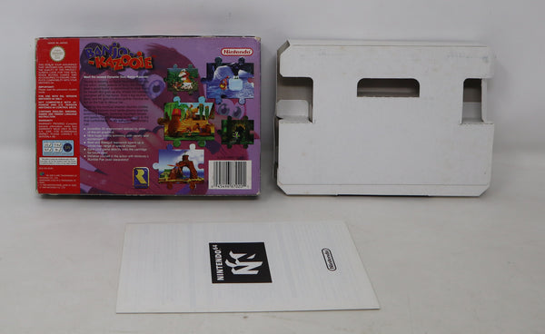 Vintage 1998 90s Nintendo 64 N64 Banjo Kazooie Cartridge Video Game PAL Version Boxed Retro