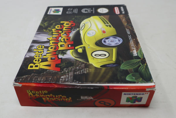 Vintage 1999 90s Nintendo 64 N64 Beetle Adventure Racing! Cartridge Video Game Boxed Pal Version 1-4 Players Retro