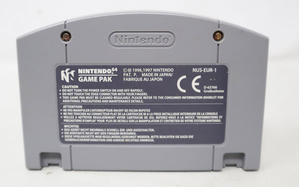 Vintage 1997 90s Nintendo 64 N64 Diddy Kong Racing Cartridge Video Game Boxed Pal Version Retro