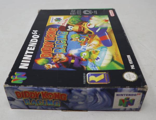 Vintage 1997 90s Nintendo 64 N64 Diddy Kong Racing Cartridge Video Game Boxed Pal Version Retro