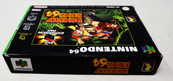 Vintage 1999 90s Nintendo 64 N64 Donkey Kong 64 Racing Cartridge Video Game Boxed Pal Version 1-4 Players Retro (No Expension Pak)