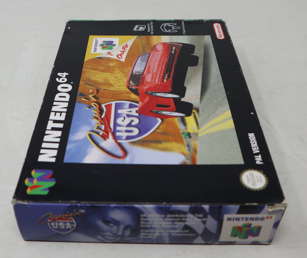 Vintage 1997 90s Nintendo 64 N64 Cruis'n USA Car Racing Cartridge Video Game Boxed Pal Version 2 Players Retro