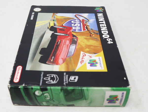 Vintage 1997 90s Nintendo 64 N64 Cruis'n USA Car Racing Cartridge Video Game Boxed Pal Version 2 Players Retro