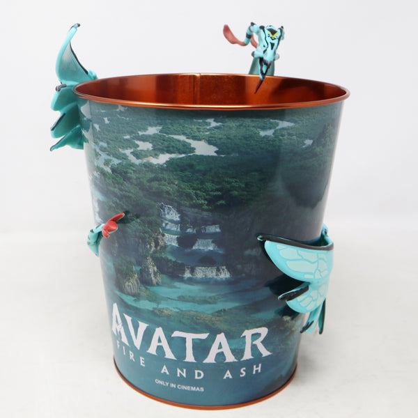 2025 Odeon Cinema Avatar Fire And Ash Film Movie Popcorn Tin Bucket Brand New Unused Souvenir