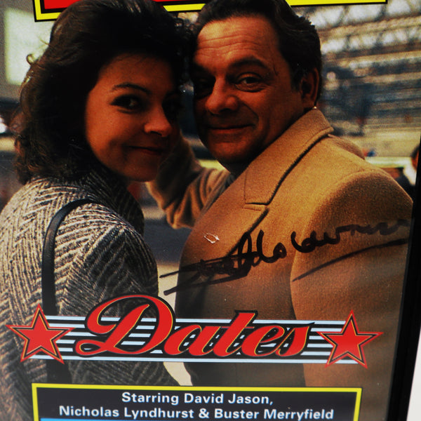 Vintage 1996 90s BBC Only Fools And Horses Dates PAL VHS (Video Home System) Tape Signed By Sue Holderness (Marlene) Rare Retro