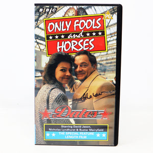 Vintage 1996 90s BBC Only Fools And Horses Dates PAL VHS (Video Home System) Tape Signed By Sue Holderness (Marlene) Rare Retro