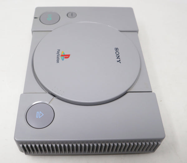 Vintage Sony Playstation 1 PS1 Pal Console Boxed SCPH-9002, Controller + Tomb Raider Video Game Lot Bundle Retro