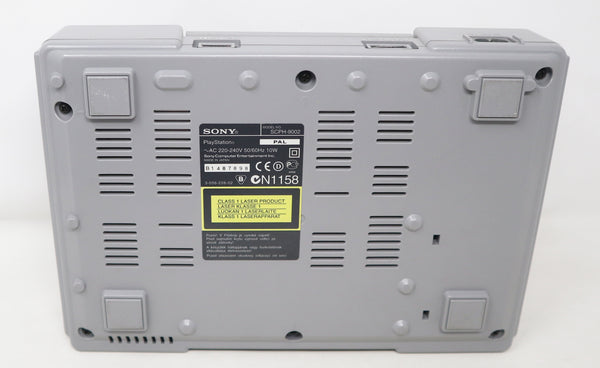 Vintage Sony Playstation 1 PS1 Pal Console Boxed SCPH-9002, Controller + Tomb Raider Video Game Lot Bundle Retro