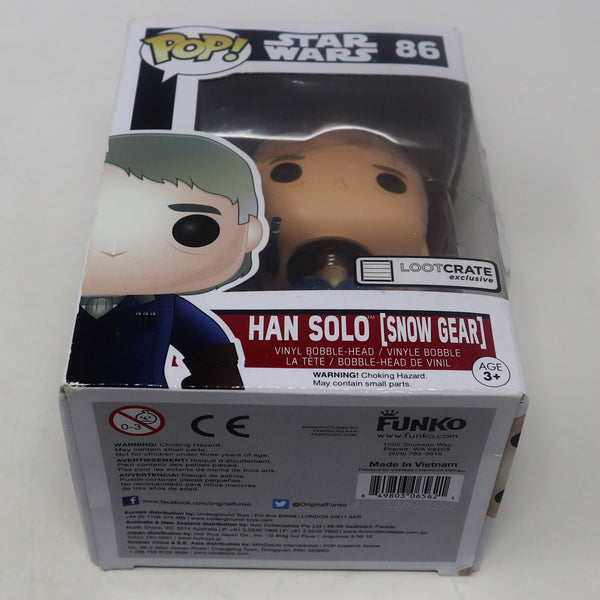 Funko 21982 Han Solo (Star Wars VII) Snow Gear Exclusive Pop Vinyl Figure : collectif Funko 21982 Han Solo (Star Wars VII) Snow Gear Exclusive Pop Vinyl Figure : collectif