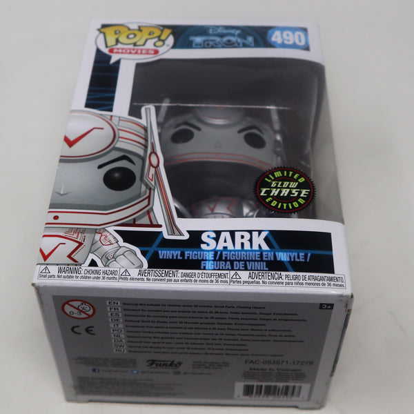 Funko POP! Movies 490 Disney Tron Sark Vinyl Figure Boxed Glow Chase Limited Edition