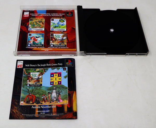Vintage 2000 Playstation 1 PS1 Disney's Aladdin In Nasira's Revenge Video Game Pal 1 Player Retro (Copy)