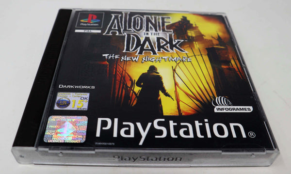 Vintage 2001 Playstation 1 PS1 Alone In The Dark The New Nightmare Video Game Pal Version 1 Player
