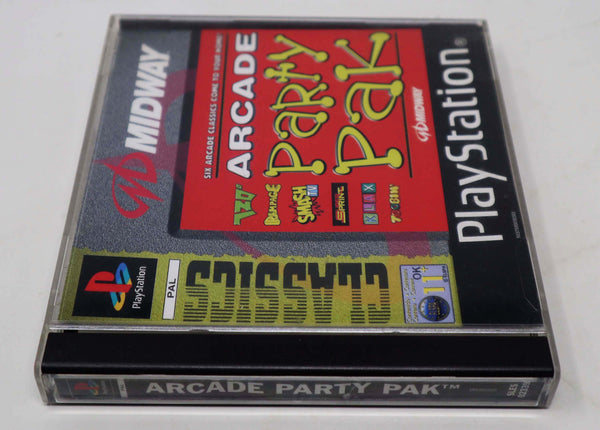 Vintage 1999 90s Playstation 1 PS1 Arcade Party Pak Video Game Pal 1-2 Players