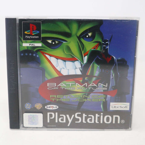 Vintage 2000 Playstation 1 PS1 Batman Of The Future Return Of The Joker Video Game Pal Version 1 Player