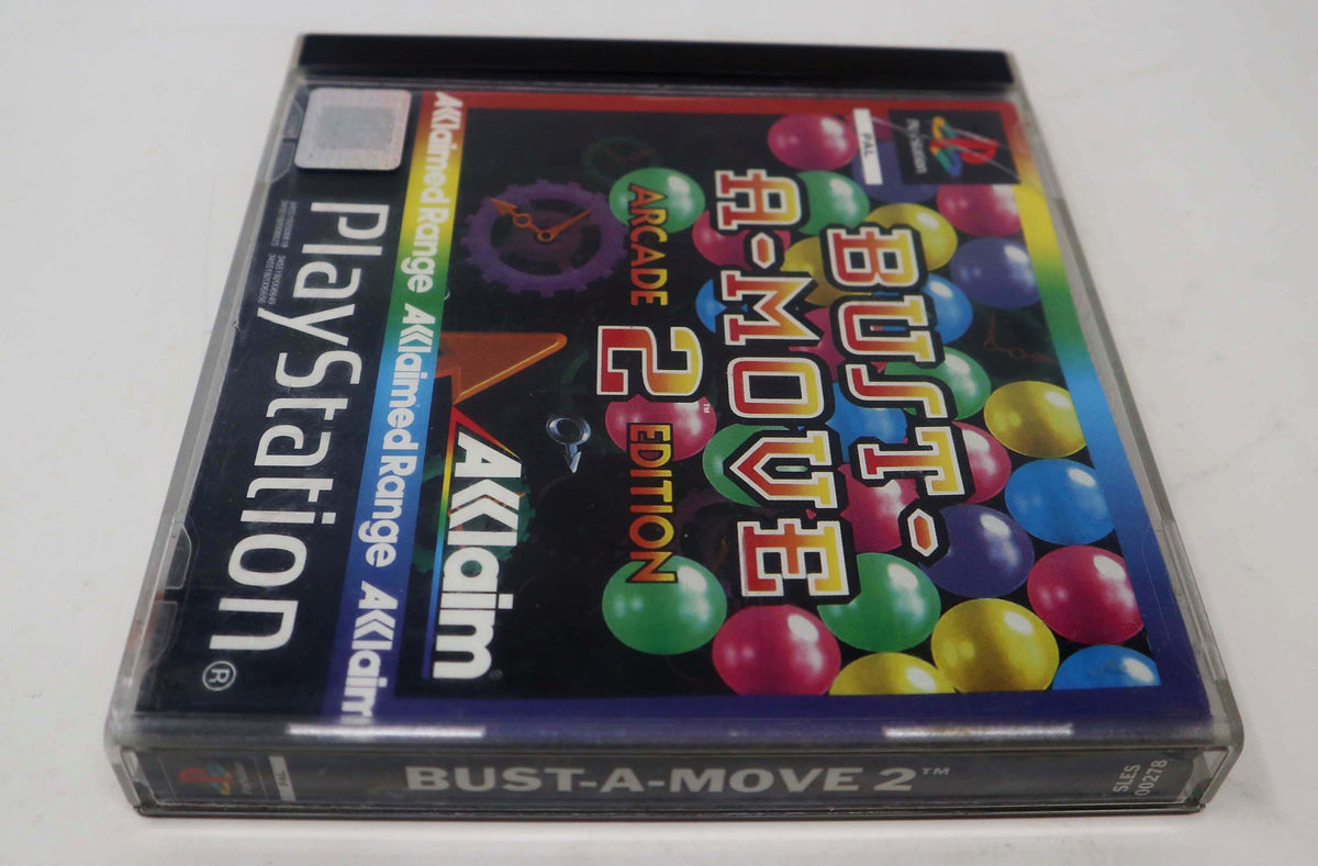 Jeu PS1 BUST-A-MOVE 2 - Édition Arcade COMPLÈTE | Bon état