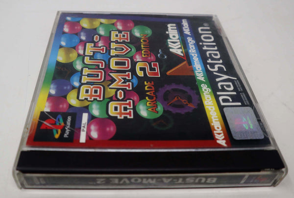 Vintage 1996 90s Playstation 1 PS1 Bust-A-Move Arcade 2 Edition Video Game Pal 1-2 Players