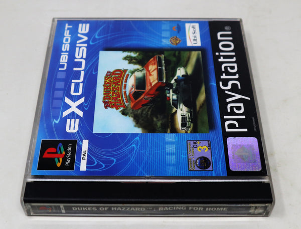 Vintage 2001 Playstation 1 PS1 Dukes Of Hazzard : Racing For Home Video Game Pal 1-2 Players Retro