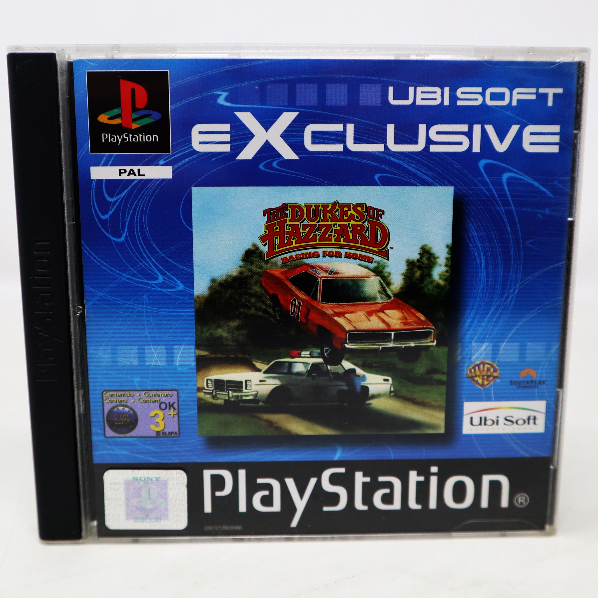 Vintage 2001 Playstation 1 PS1 Dukes Of Hazzard : Racing For Home Video Game Pal 1-2 Players Retro