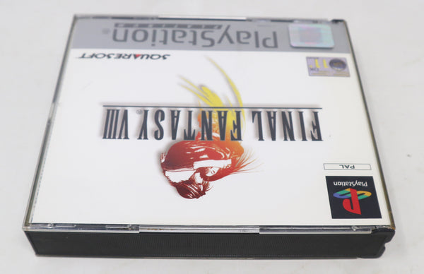 Vintage 2000 Playstation Platinum PS1 Final Fantasy VIII 8 Video Game Pal Version 1 Player Retro