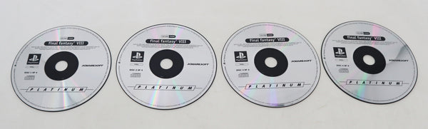 Vintage 2000 Playstation Platinum PS1 Final Fantasy VIII 8 Video Game Pal Version 1 Player Retro