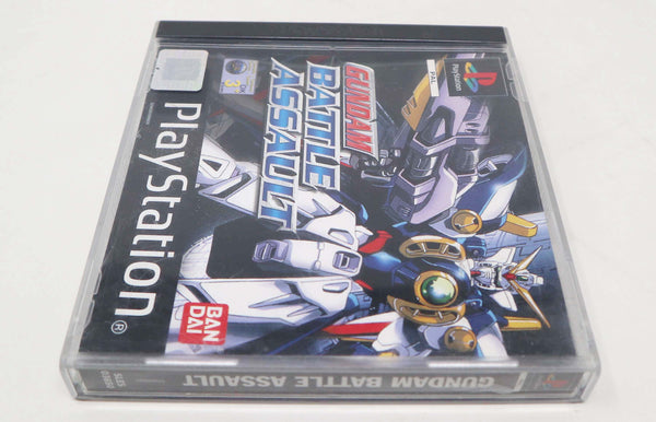 Vintage 2000 Playstation 1 PS1 Bandai Gundam Battle Assault Video Game Pal 1-2 Players
