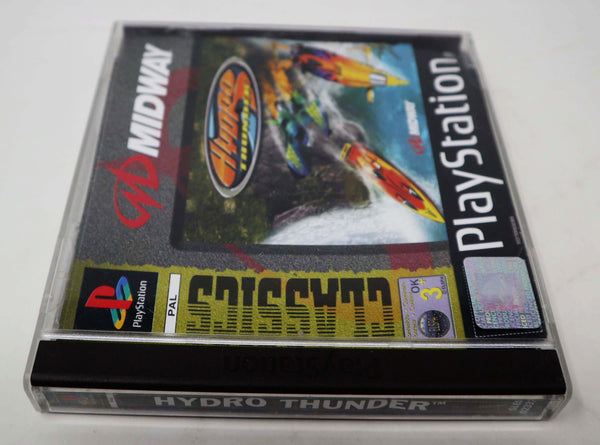 Vintage 1999 90s Playstation 1 PS1 Hydro Thunder Video Game Pal Version 1-2 Players Super-Boat Racing