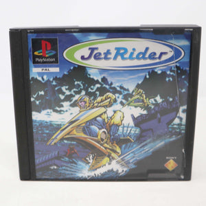 Vintage 1996 90s Playstation 1 PS1 Jet Rider Video Game Pal 1-2 Players