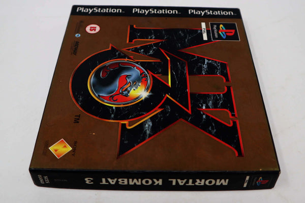 Vintage 1995 1990s Playstation 1 PS1 Mortal Kombat 3 MK3 Video Game Pal Version 1-2 Players