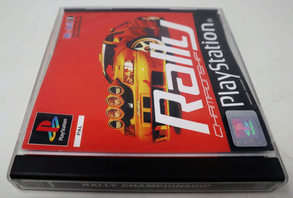 Vintage 2000 Playstation 1 PS1 Rally Championship Video Game Pal 1-2 Players Mobil 1 British Rally Championship