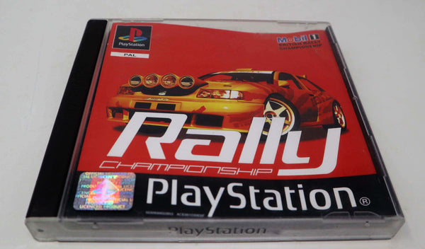 Vintage 2000 Playstation 1 PS1 Rally Championship Video Game Pal 1-2 Players Mobil 1 British Rally Championship