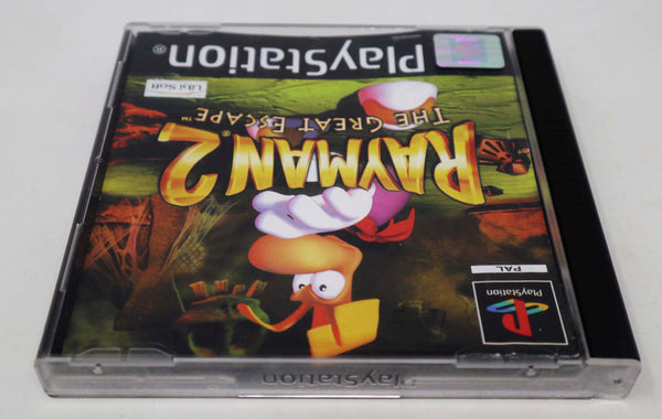 Vintage 2000 Playstation 1 PS1 Rayman 2 The Great Escape Video Game Pal Version 1 Player