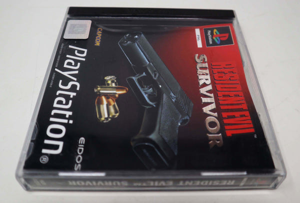Vintage 2000 Playstation 1 PS1 Resident Evil Survivor Video Game Pal Version 1 Player