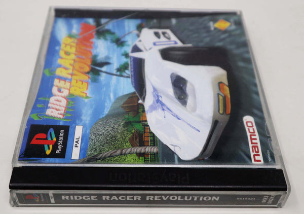 Vintage 1995 90s Playstation 1 PS1 Ridge Racer Revolution Video Game Pal 1 Player Racing