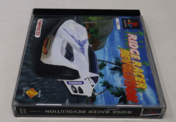 Vintage 1995 90s Playstation 1 PS1 Ridge Racer Revolution Video Game Pal 1 Player Racing