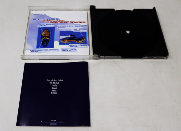 Vintage 1999 90s Playstation 1 PS1 Sled Storm Video Game Pal 1-2 Players Retro