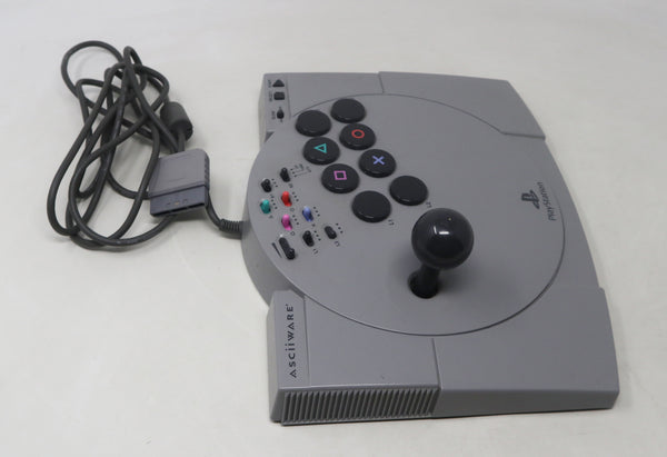 Vintage 1995 90s Sony Playstation 1 PS1 Asciiware Specialized Joystick Joypad Controller (SLEH-0002) Boxed Retro Gaming