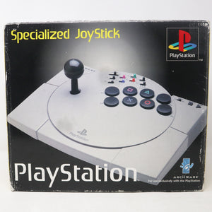 Vintage 1995 90s Sony Playstation 1 PS1 Asciiware Specialized Joystick Joypad Controller (SLEH-0002) Boxed Retro Gaming