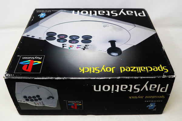 Vintage 1995 90s Sony Playstation 1 PS1 Asciiware Specialized Joystick Joypad Controller (SLEH-0002) Boxed Retro Gaming