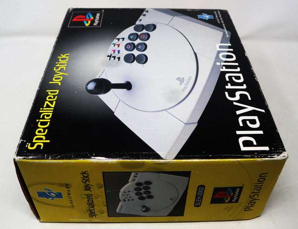 Vintage 1995 90s Sony Playstation 1 PS1 Asciiware Specialized Joystick Joypad Controller (SLEH-0002) Boxed Retro Gaming