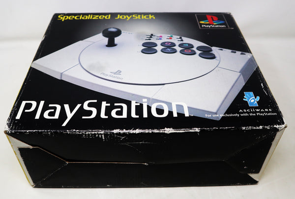 Vintage 1995 90s Sony Playstation 1 PS1 Asciiware Specialized Joystick Joypad Controller (SLEH-0002) Boxed Retro Gaming