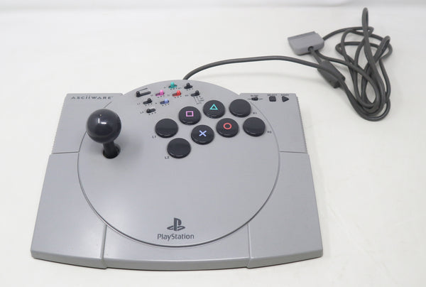 Vintage 1995 90s Sony Playstation 1 PS1 Asciiware Specialized Joystick Joypad Controller (SLEH-0002) Boxed Retro Gaming