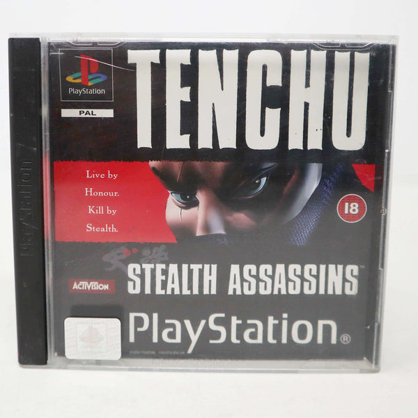 Vintage 1998 90s Playstation 1 PS1 Tenchu : Stealth Assassins Video Game Pal 1 Player