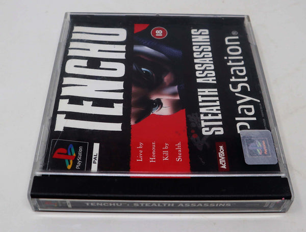 Vintage 1998 90s Playstation 1 PS1 Tenchu : Stealth Assassins Video Game Pal 1 Player