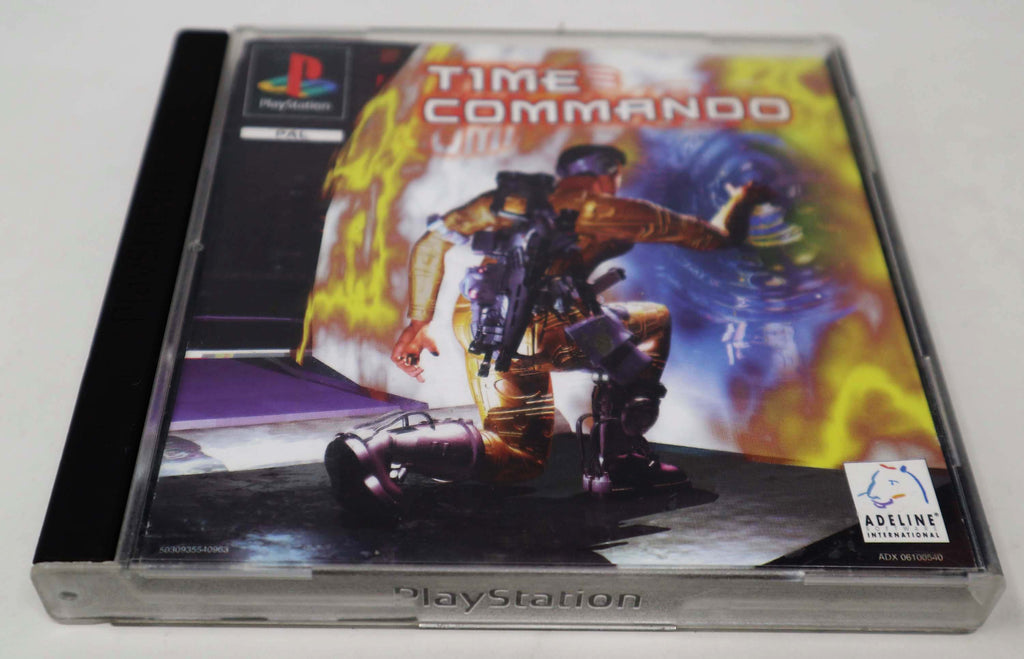Twisted Commando Vintage 1996 90s Playstation 1 PS1 Time Commando Video Game Pal Versio ...