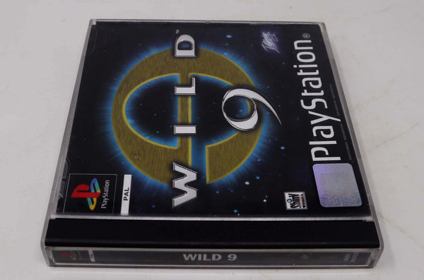 Vintage 1998 90s Playstation 1 PS1 Wild 9 Video Game Pal 1 Player